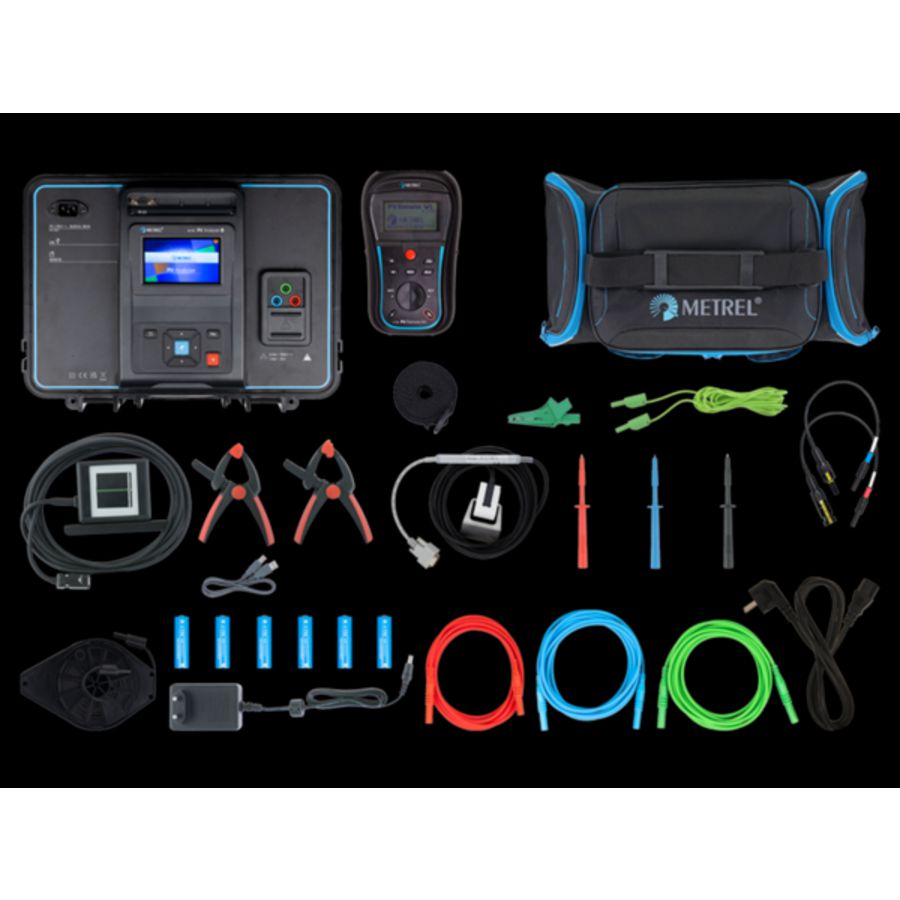 Installatietester analyser 1500V en AC cat. 1 en 2