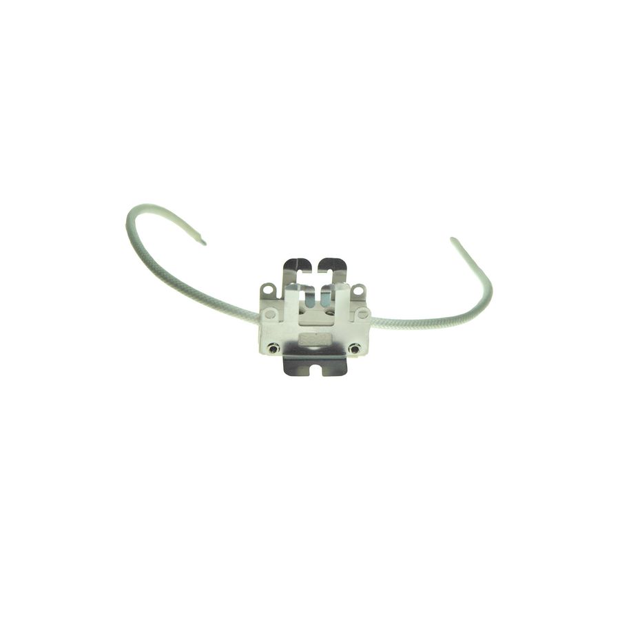 Lamphouder GY9.5 keramiek+Spring