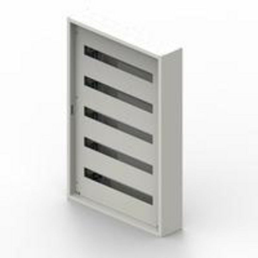 Groepenkast leeg opbouw 5x24 modulen XL3 S 160