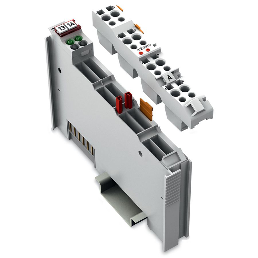2-kanaals relaisuitgang AC 250V 1A lichtgrijs
