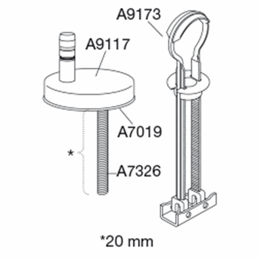 Uni-hinge w/lift-off stainless