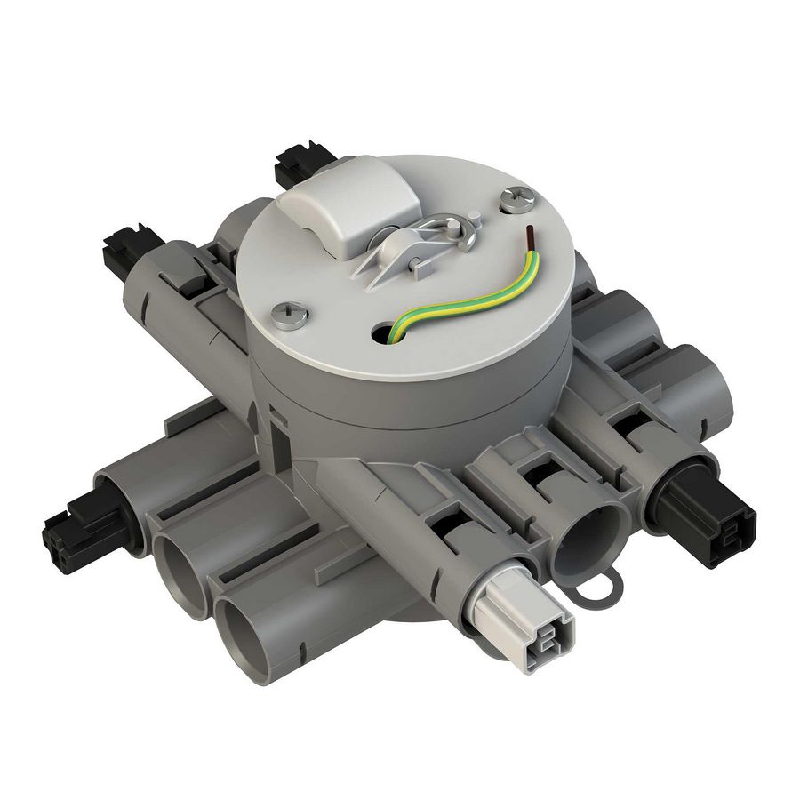 Stekerbare centraaldoos geschakeld lichtpunt CHS75-G3