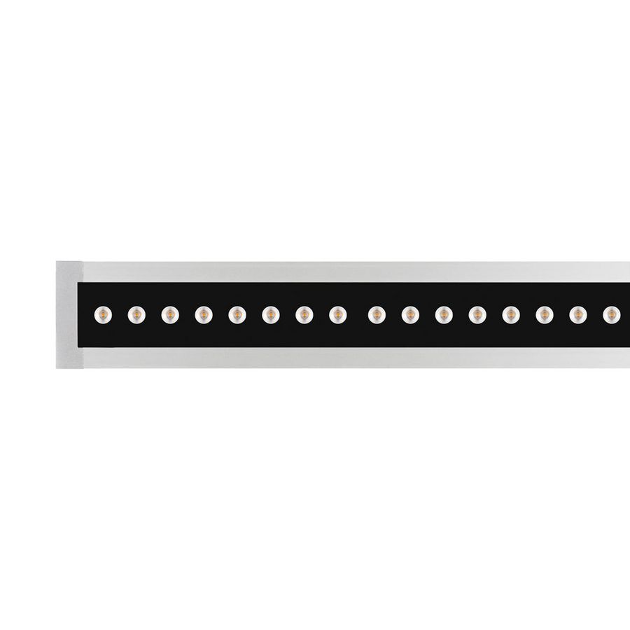 LED-Linear inbouwarmatuur 4000K 33W statisch elliptische Opt