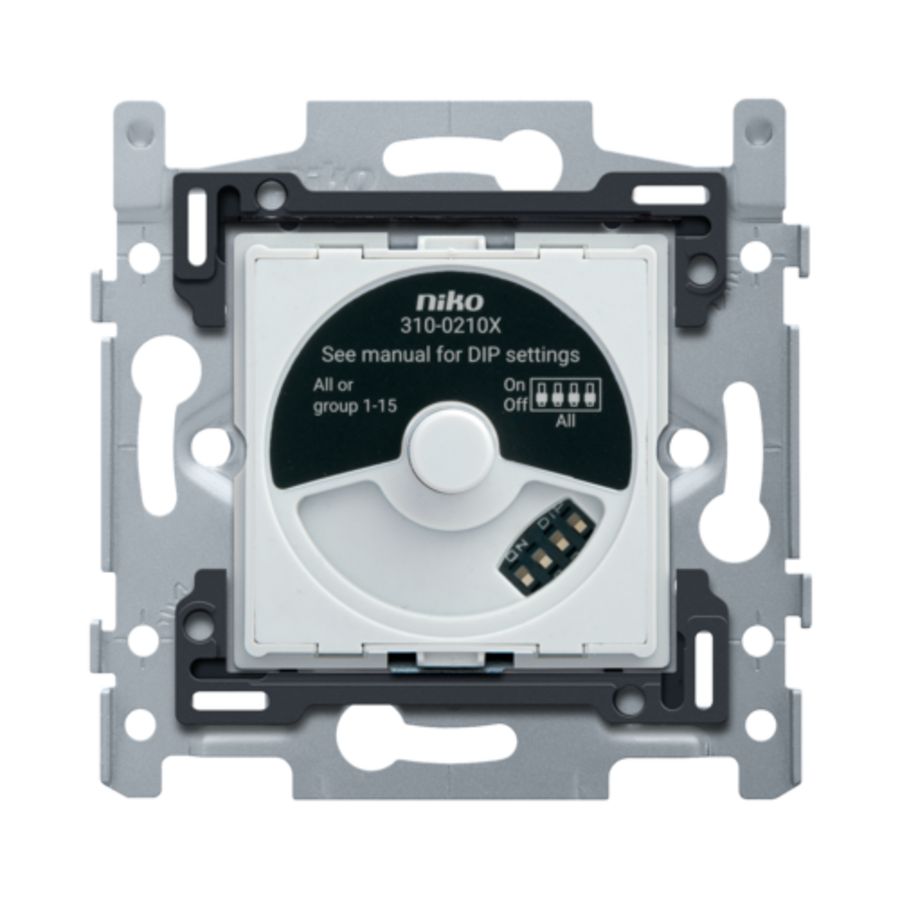 Sokkel DALI-draaiknopdimmer