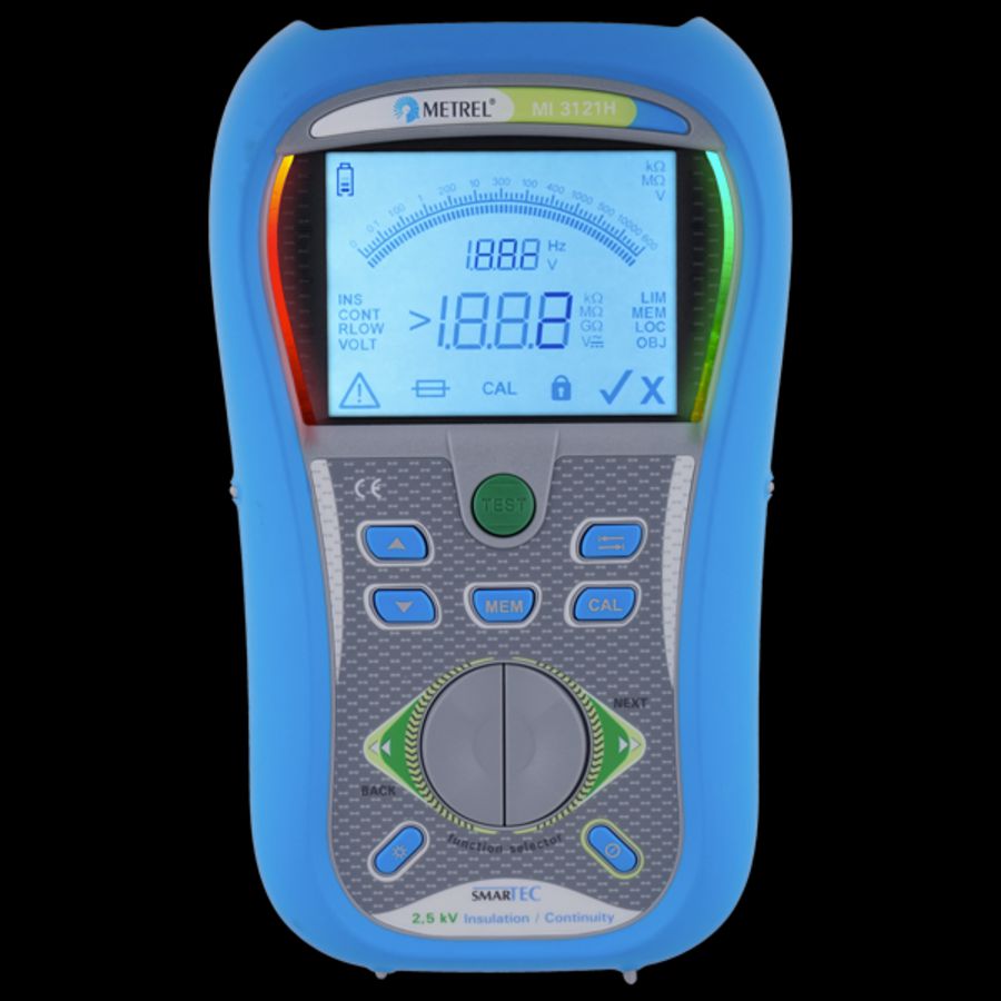 Isolatieweerstandmeter Smartec 2,5 kV HV 100Gohm