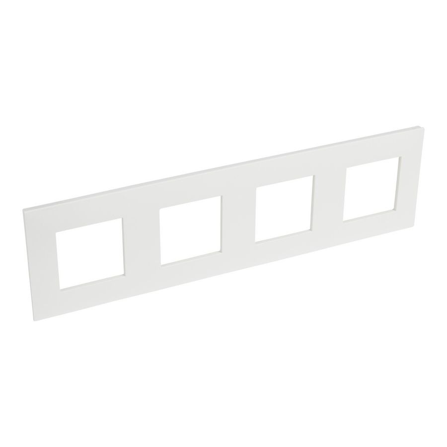 Afdekraam 4 mechanisme horizontaal/verticaal wit Valena Next