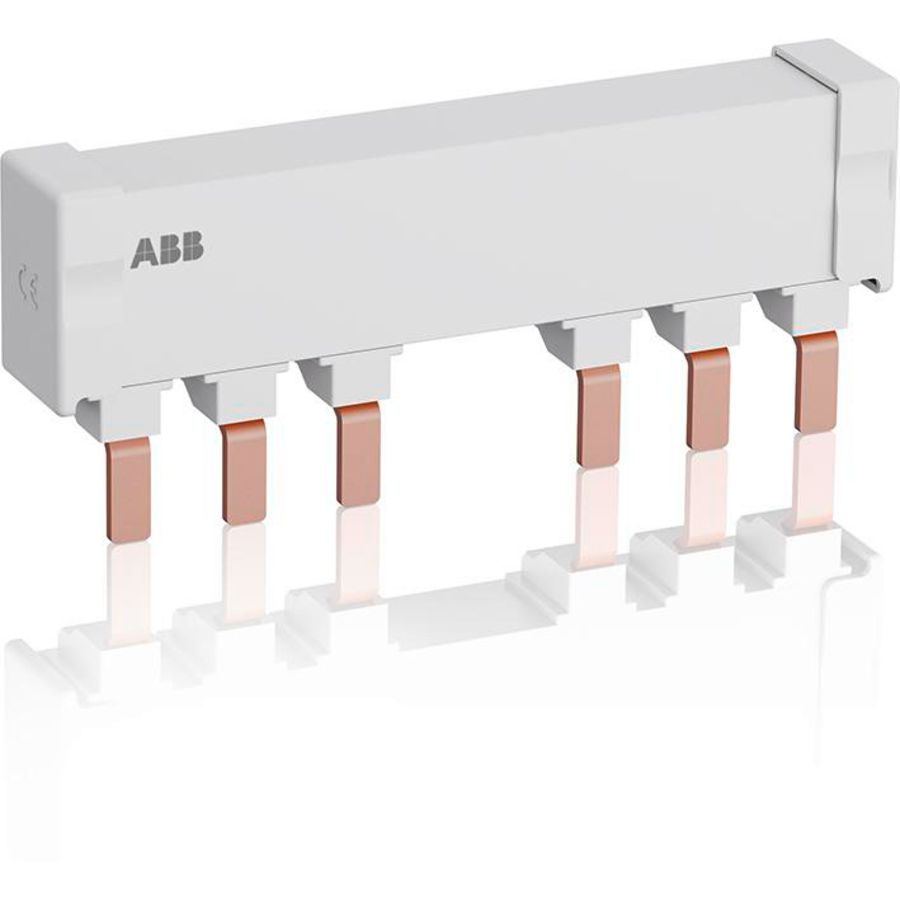 Verzamelrail 3-fase voor 2 MS165 met 2 HK/SK Ie=125A