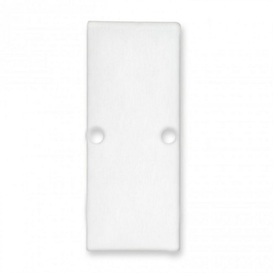 Eindkap E90 voor profiel VA2 incl. schroeven alu RAL9003