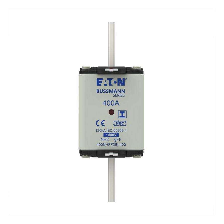 Zekering laagsp. 400A AC 400V NH2 gFF dubbele melder VVE=3