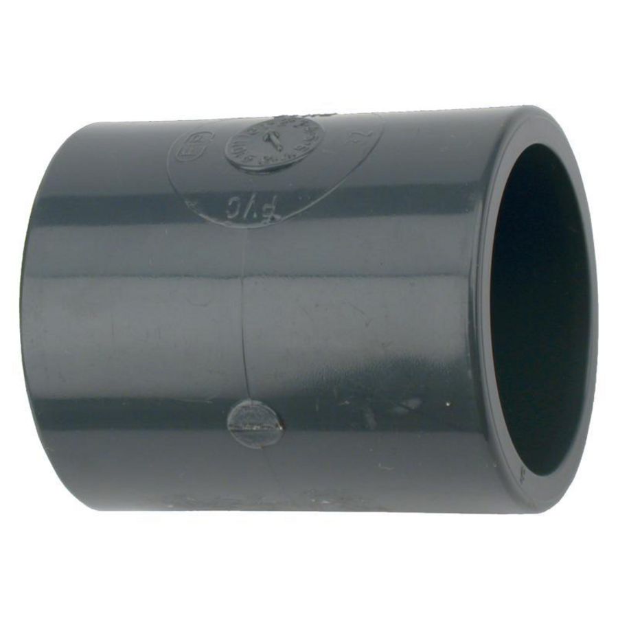 Steekmof lijm PVC druk 400mm PN6