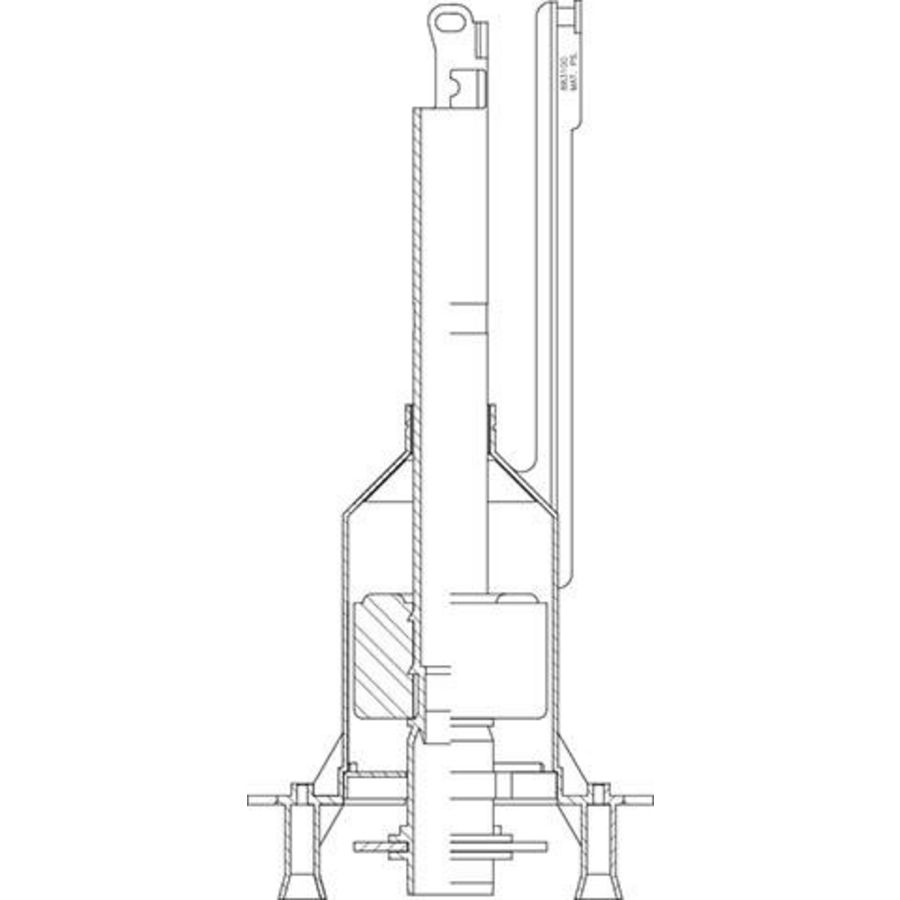 2100/2102 uitstroommechanisme