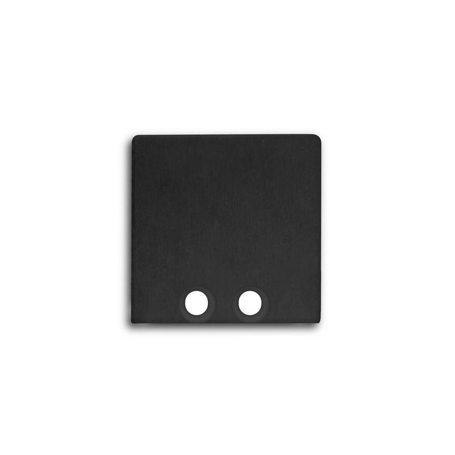 Set a 2st. Eindkap E58B profiel PN8 zwart RAL9005