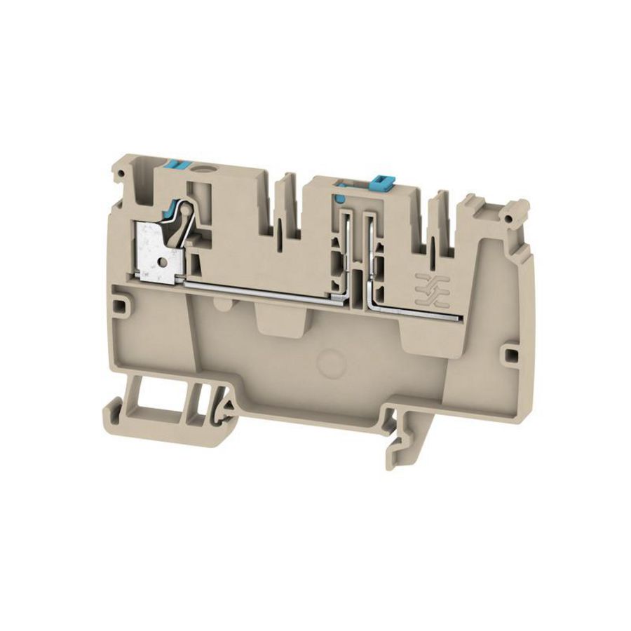 Doorvoerklem PUSH IN d.beige 4mm2 20 A 250 2428980000 VVE=50
