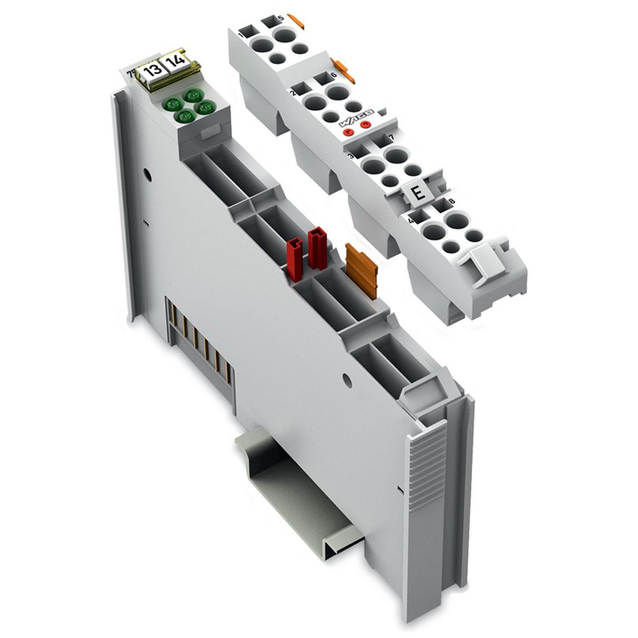 4-kanaals digitale ingang 24V AC/DC 20ms lichtgrijs