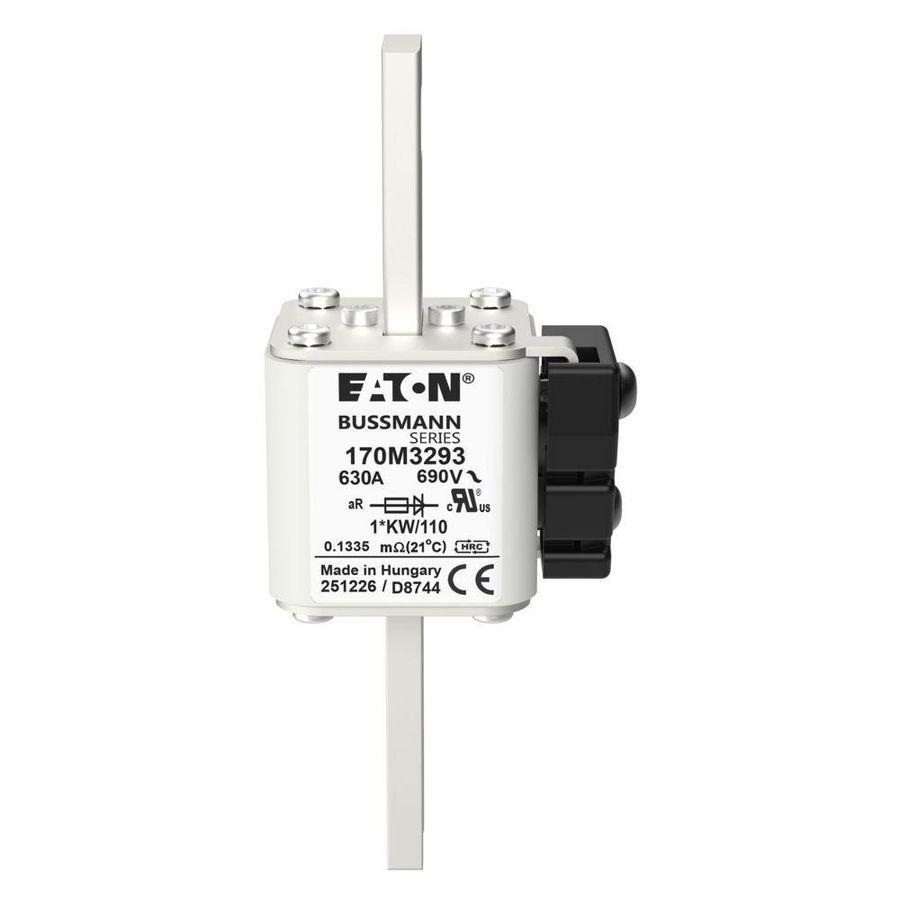 Zekering h. snelheid 630A AC 690V 200kA compact 1 45x VVE=6