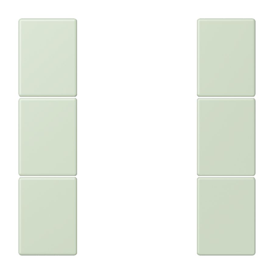 Tastafdekking F50 3-voudig compleet LC32042 KNX