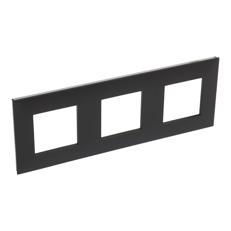 Afdekraam 3 mechanisme horizontaal/verticaal zw Valena Next