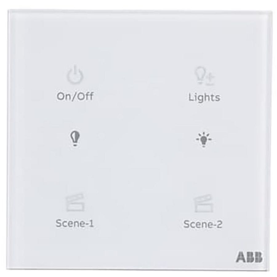 Glasstouch sensor KNX Tacteo 4 voudig