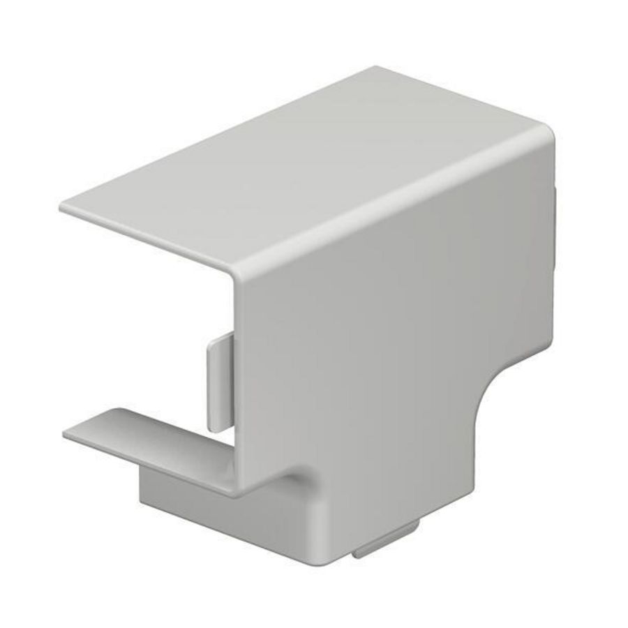 Deksel T- en kruisstuk 40x40mm lichtgrijs VVE=4