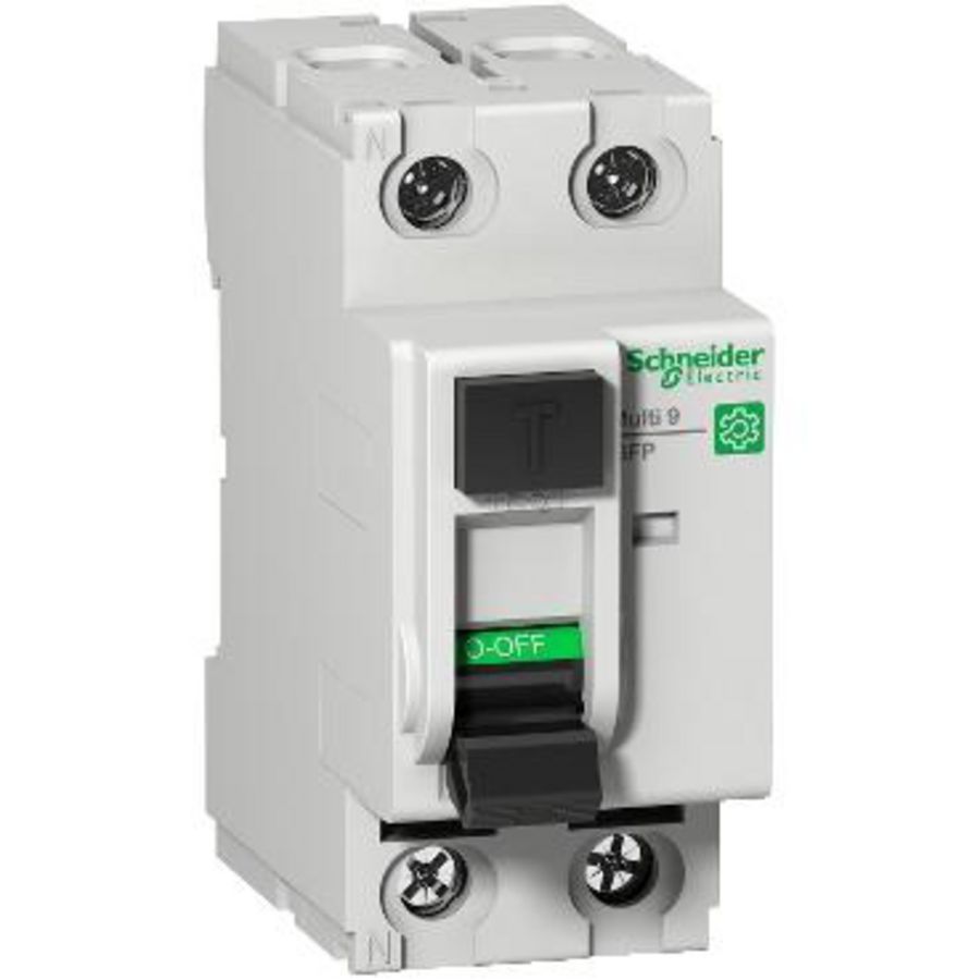 Aardlekschakelaar 2-polig 25A Type A-SI 240V 86mA Multi9 GFP