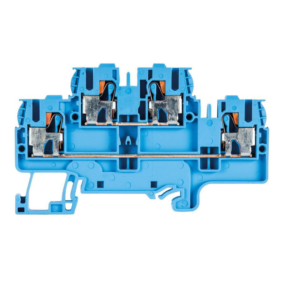 Verbindingsrijgklem etageklem WTP 2,5/4 e blau VVE=100