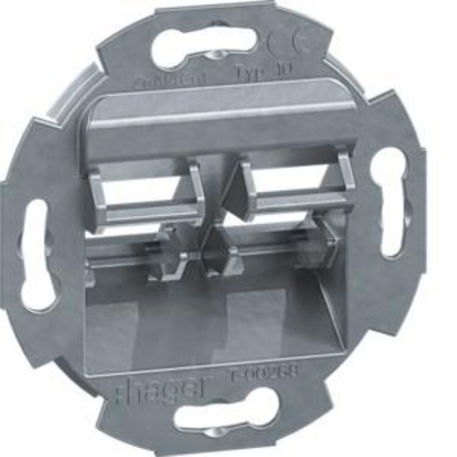 Draagplaat 2V 45gr Keystone Large Keystone 19,9/19,3x14,8mm