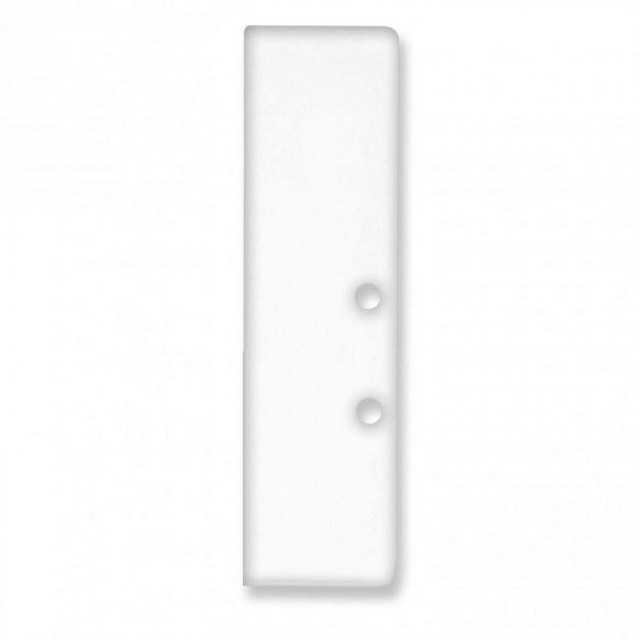 Eindkap E94 voor profiel VA6 incl. schroeven alu RAL9003