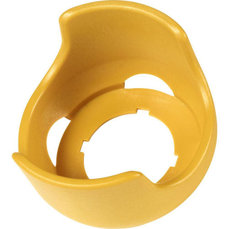Beschermkraag Nood-Uit geel 22,5mm montagegat