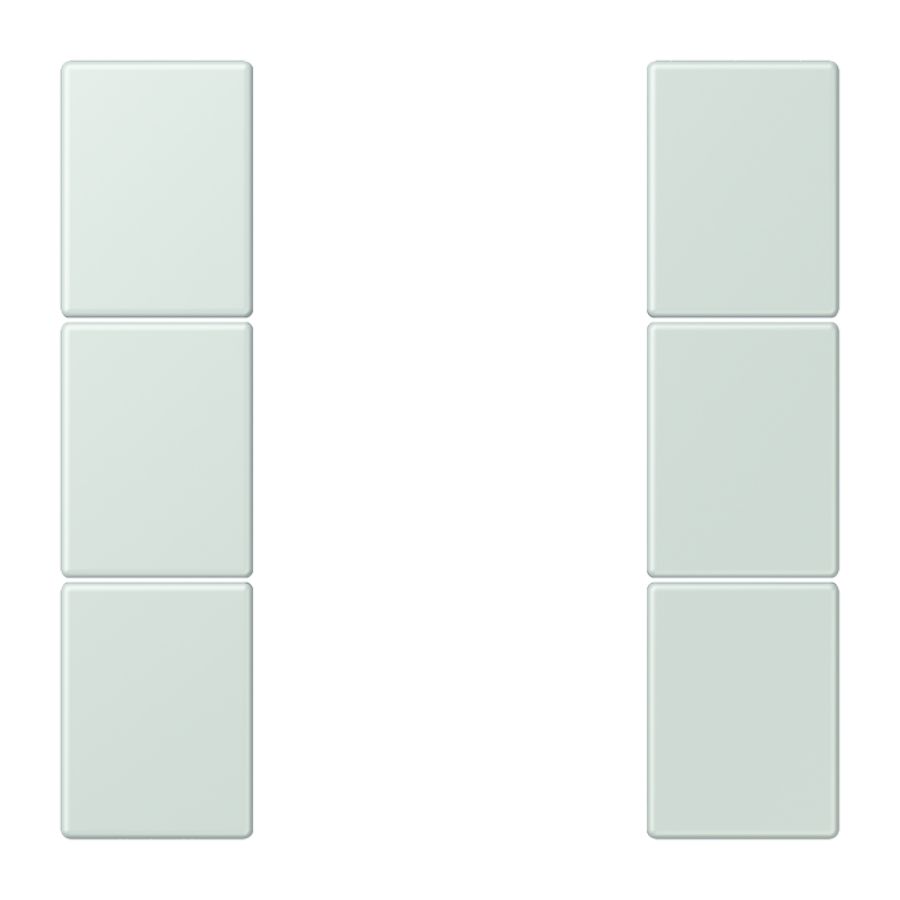 Tastafdekking F50 3-voudig compleet LC32034 KNX