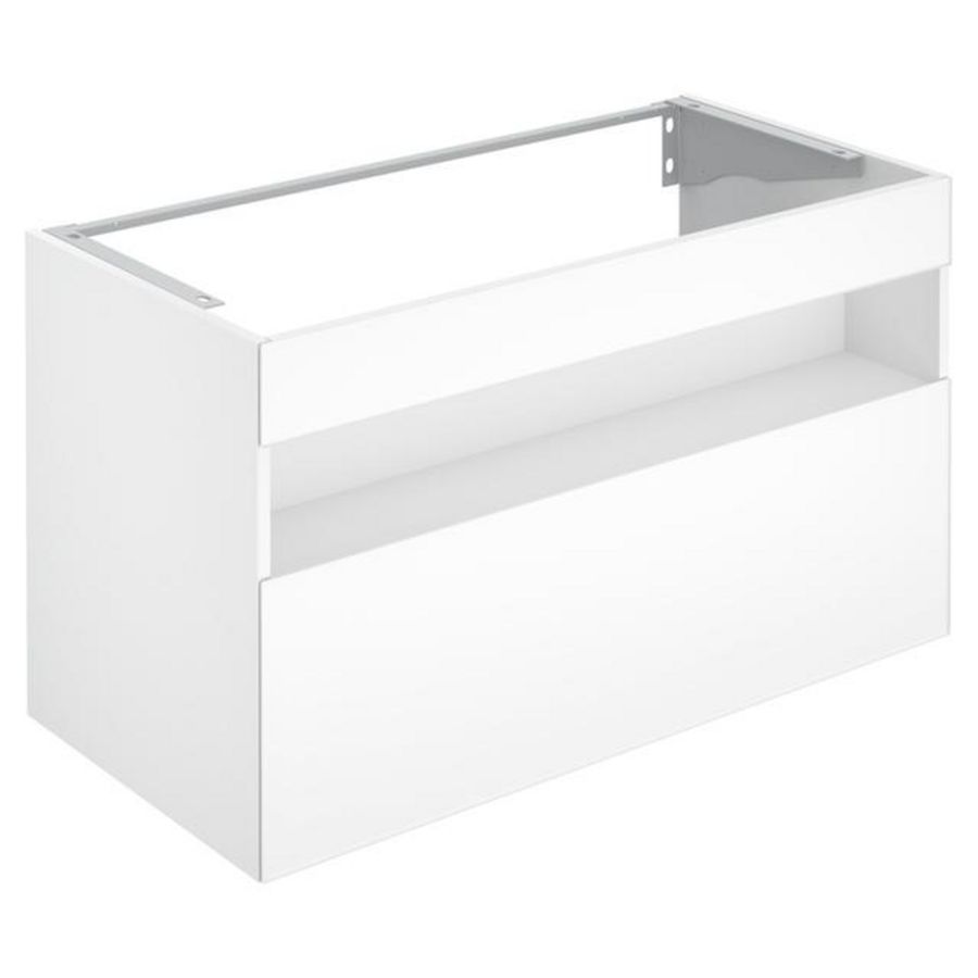 Ondbw.kast lade kraang. rechts wcd/licht 1000x625x490mm inox