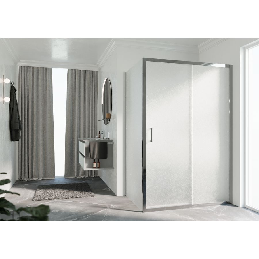 Douchedeur Zephyros 2.0 2P 114 Verst. 114-120 Cm Niva Chroom