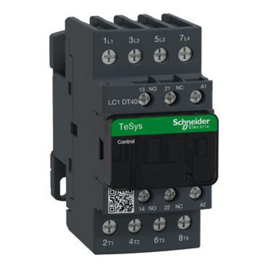 Contactor 2M+2V HC M+V AC-1<=440V 40A Stuurspanning D