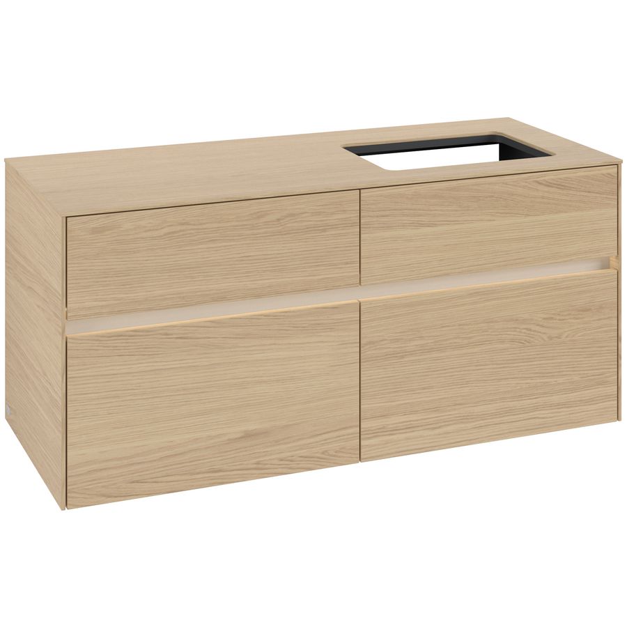 Wastafelonderkast Collaro 1200x548x500mm Nord.Oak C114B0VJ