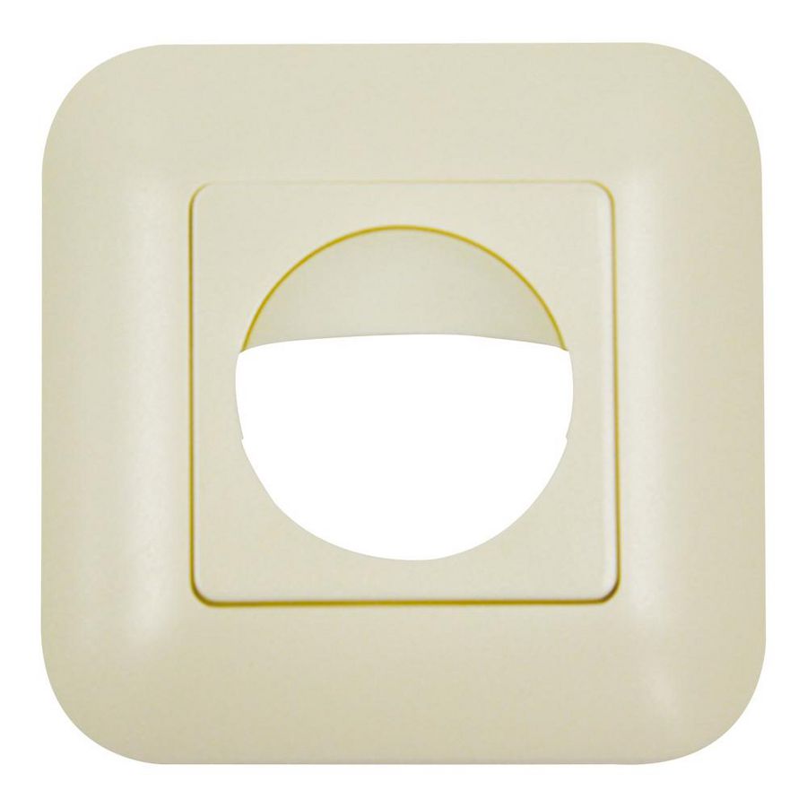 Centrale afdekplaat Ind.180 parelwit IP20