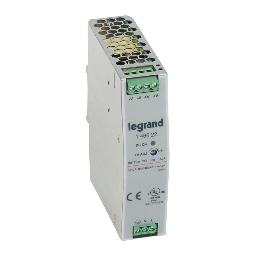 Voeding 1F 100-240VAC/24VDC 75W