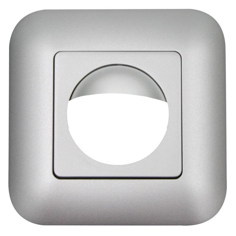 Centrale afdekplaat Ind.180 zilver IP20