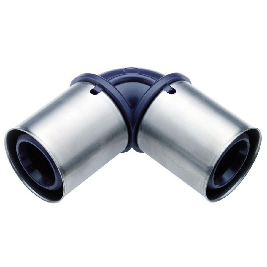 Kniekoppeling 90° persaansluiting TIGRIS K1 63x63mm