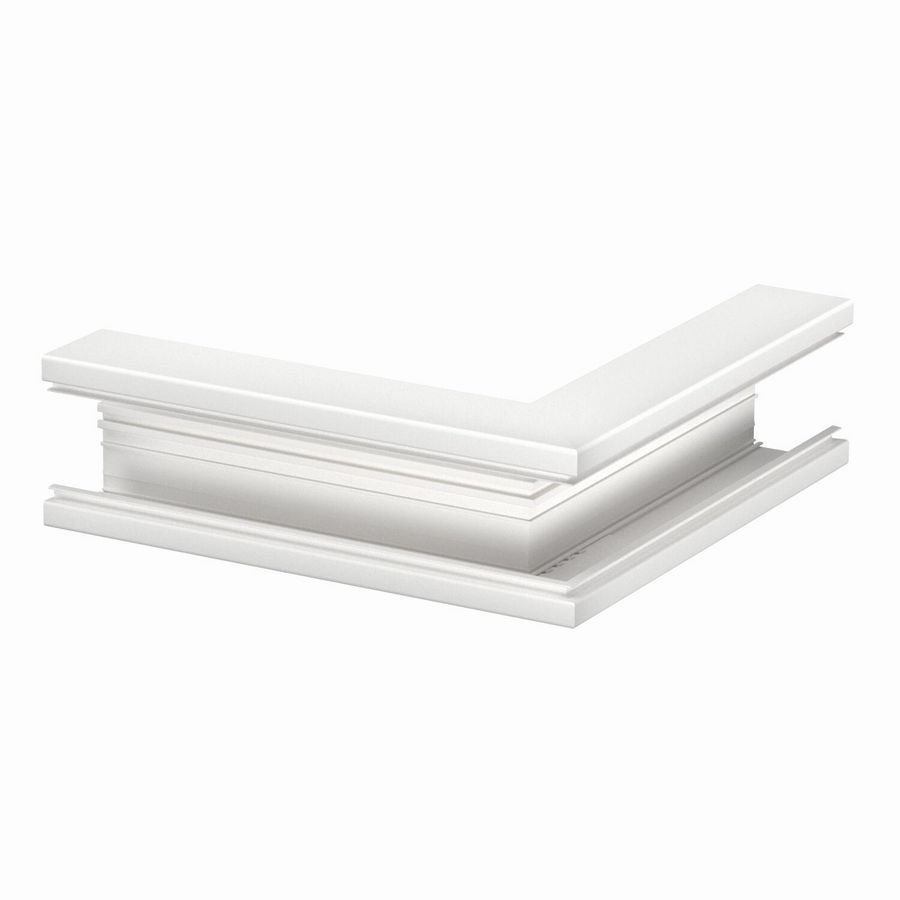 Buitenhoek RAL 9010 Wandgoot 70x110 symetrisch 70x110x300 Al