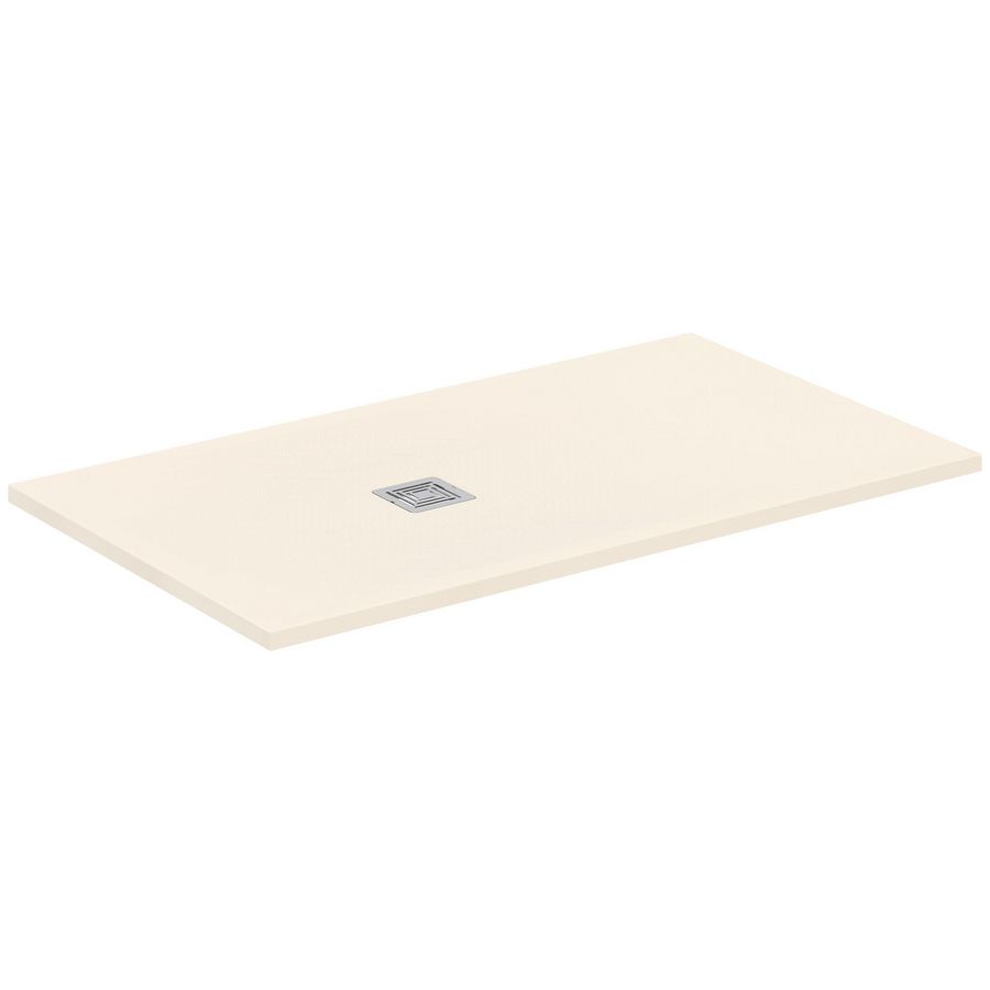 Douchebak Rechthoekig 1400x800x30mm Zandbeige Ultra Flat S +