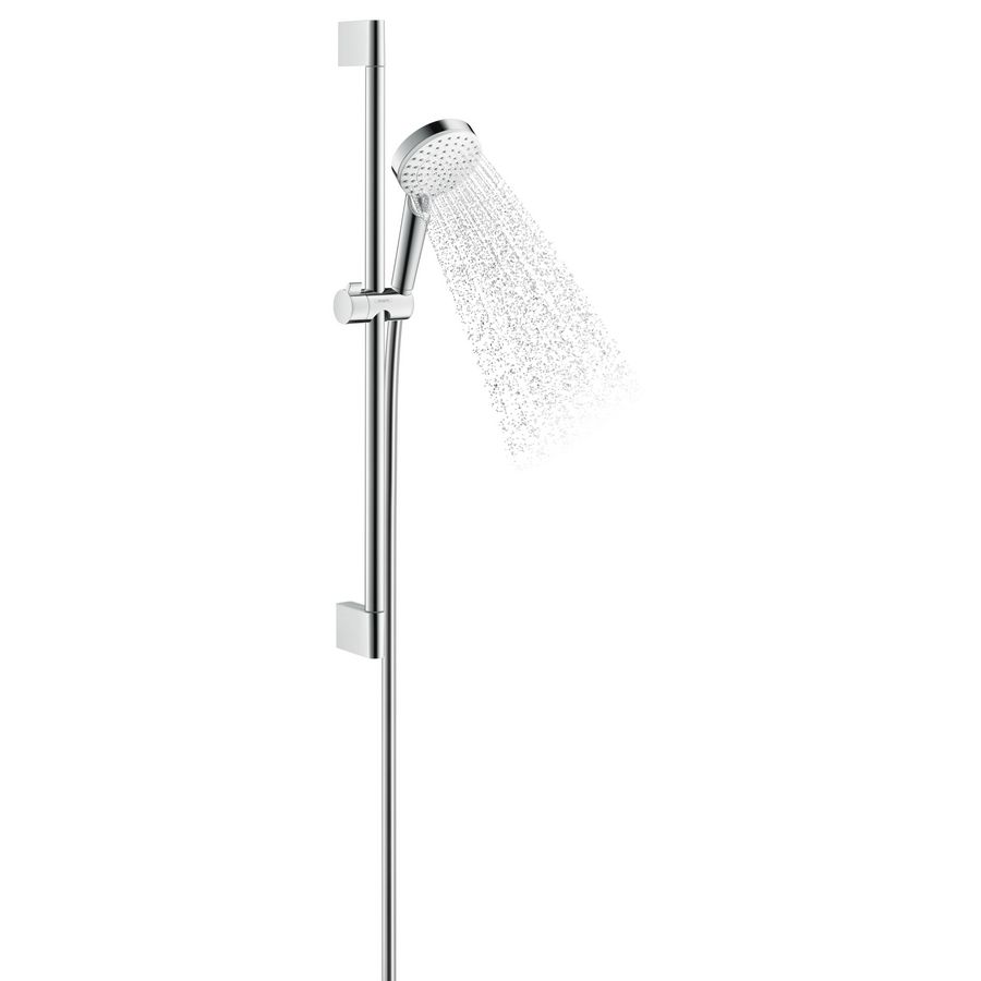 Crometta Vario Green doucheset 650mm wit/chroom 6l/min.