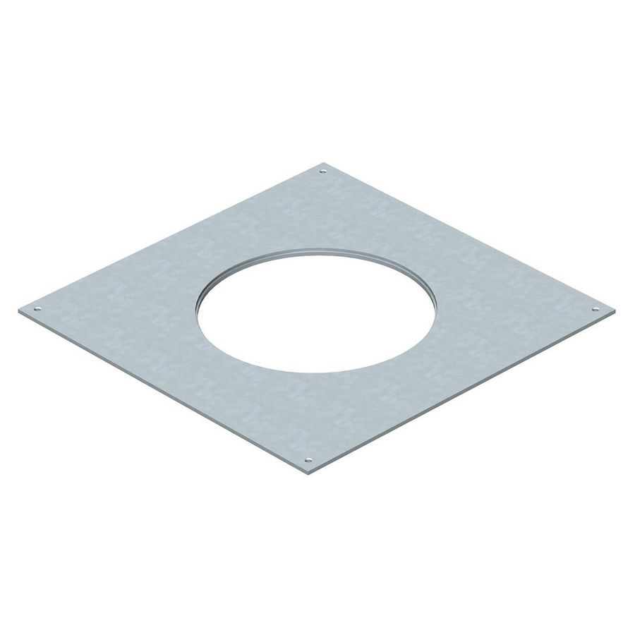 Montagedeksel 350-2/3 voor R4 383x383x4