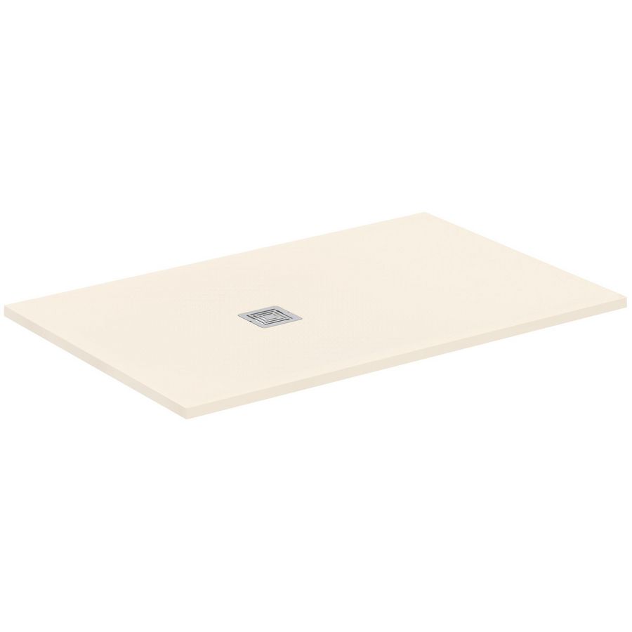 Douchebak Rechthoekig 1400x900x30mm Zandbeige Ultra Flat S +
