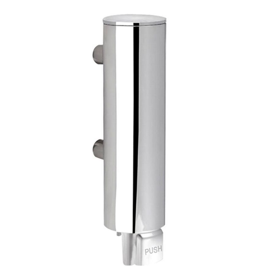 Zeepdispenser glanzend RVS