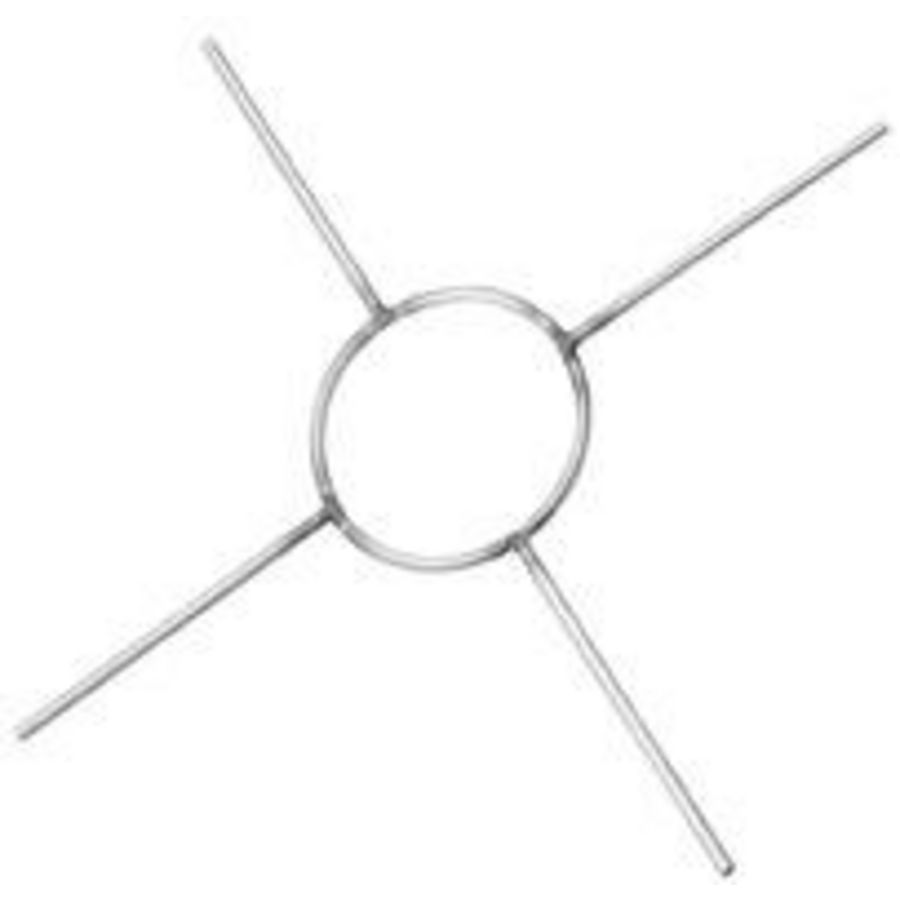 Montagekruis Flexline RVS 100