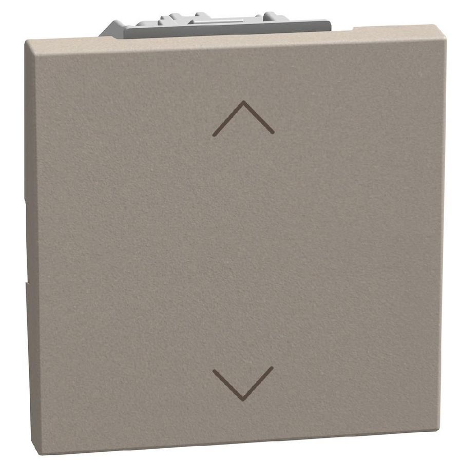 Light Now dubbele drukknop voor rolluikbediening - 2 modules