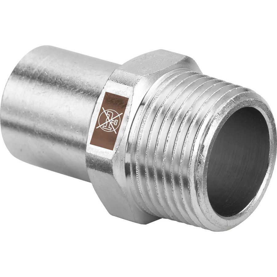 Insteekstuk TEMPONOX RVS spie-einde 28x1"bt.dr.  1711.1