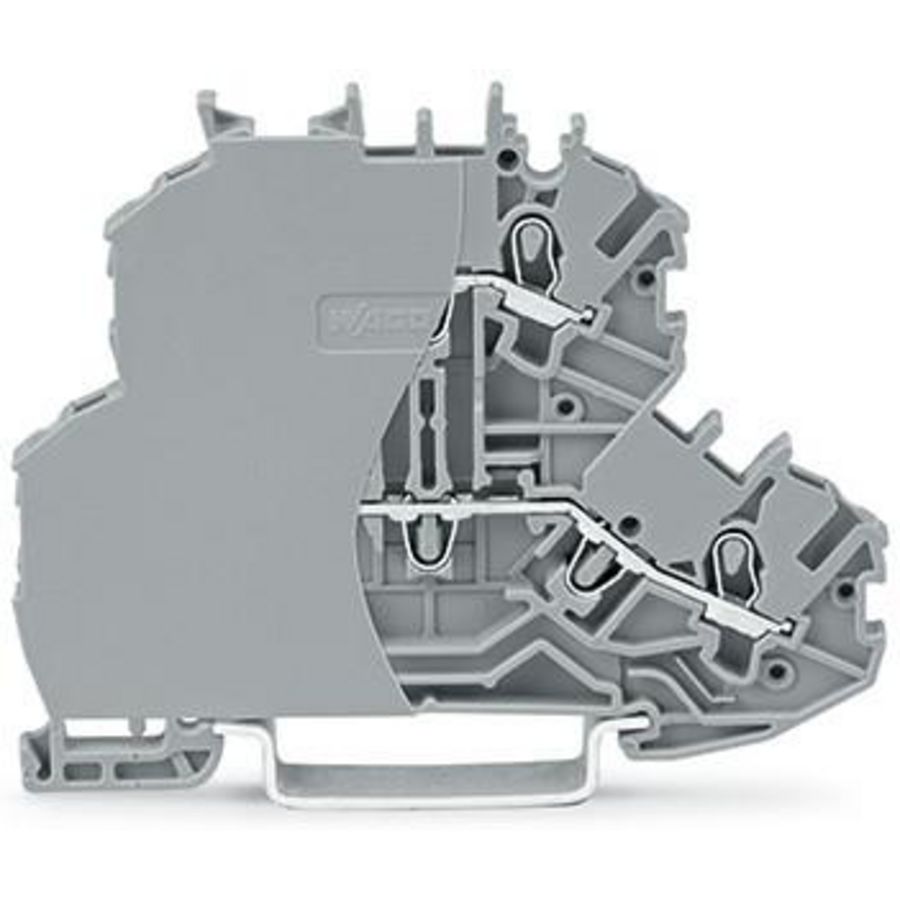 2etageklem Rijg-/rijg afsluitplaat 2000-2202/099-000 VVE=50