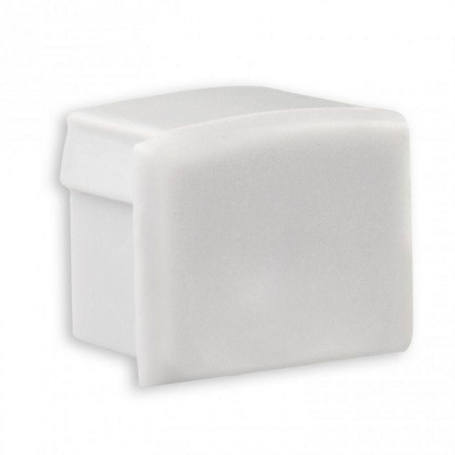 Eindkap E81W voor profiel PL4 wit