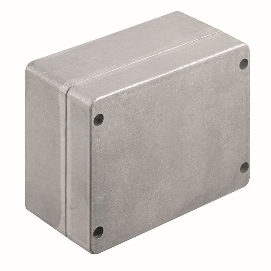Schakelkast leeg aluminium 200x160x100mm onbehandeld