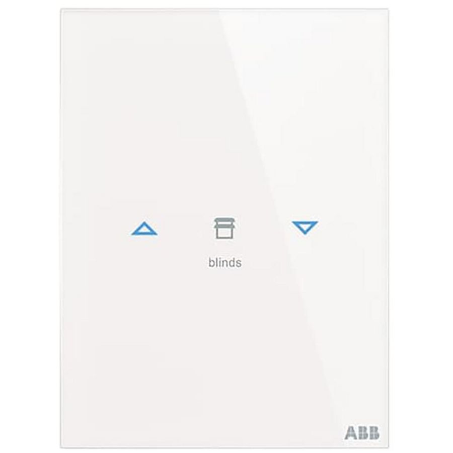 Glasstouch sensor KNX Tacteo 2 voudig horizontaal